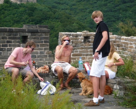 Picnic Lunch at Great Wall